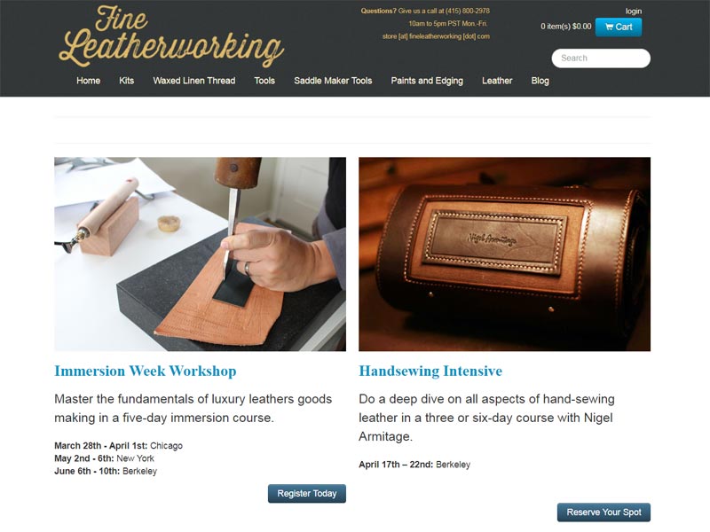 Fine Leatherworking