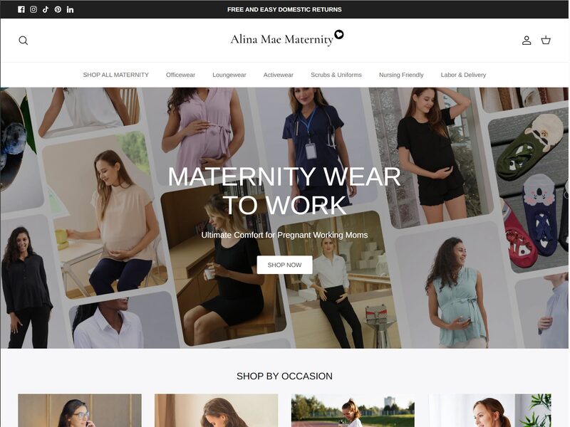 Alina Mae online store